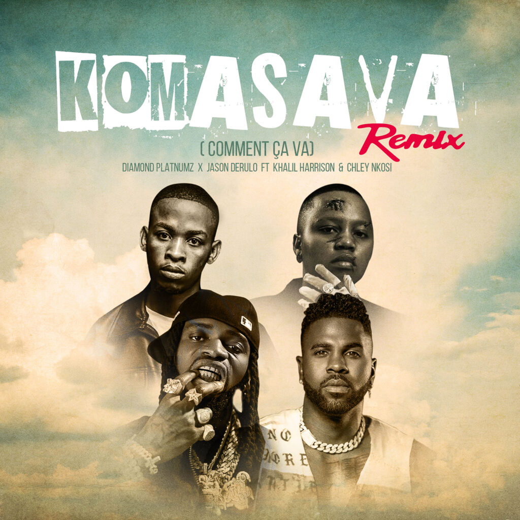 Diamond Platnumz – Komasava Remix (ft Jason Derulo, Khalil Harisson & Chley)